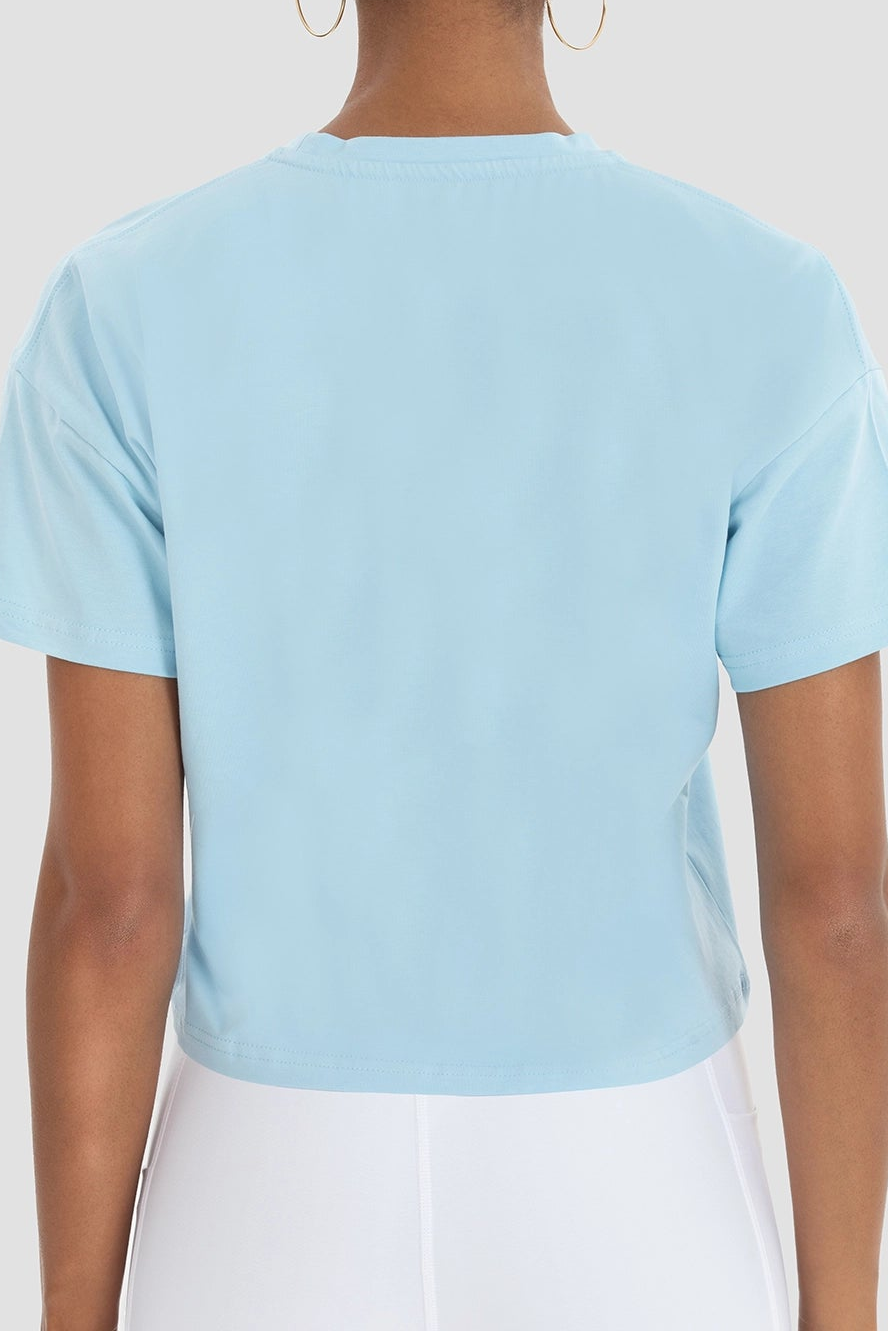 VERNAZZA - Oversized Crop T-Shirt